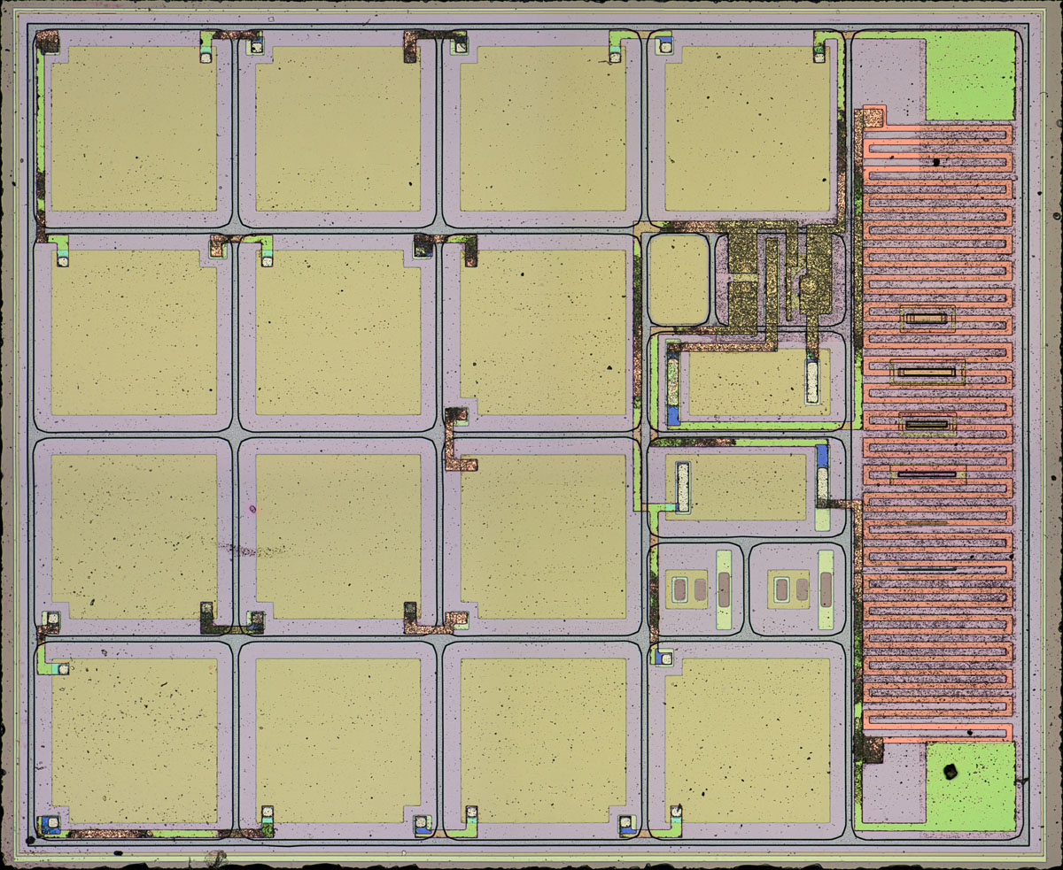 AD6C111 Steuerschaltkreis Die Analyse
