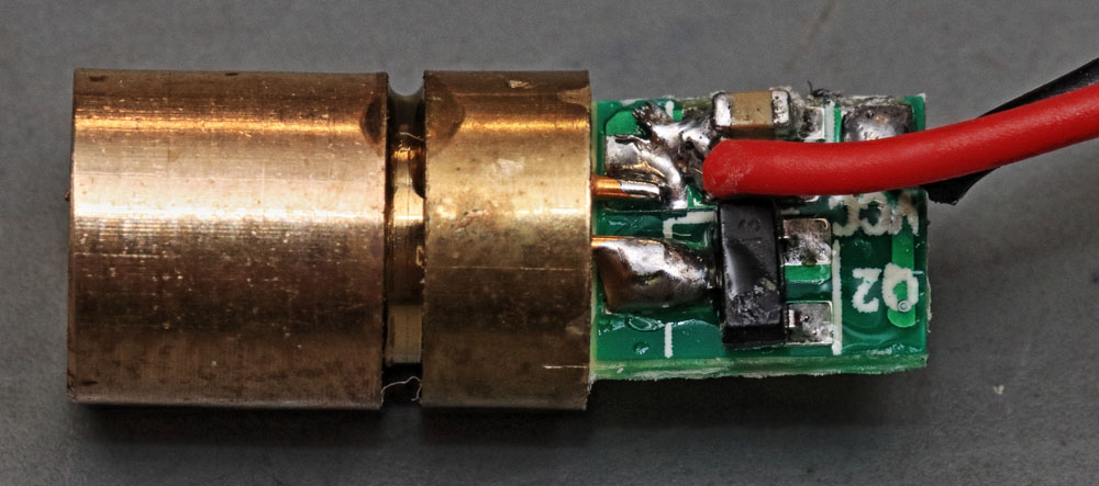 Low-Cost Lasermodul Steuerplatine