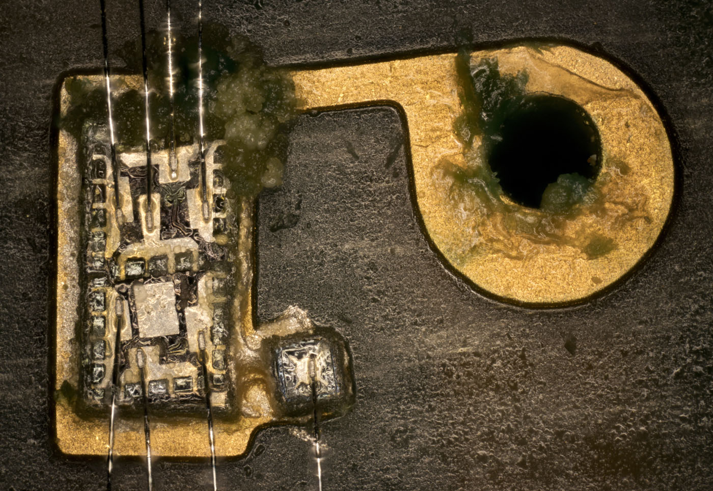 205C LED-Anzeige Beschichtung Beschädigung