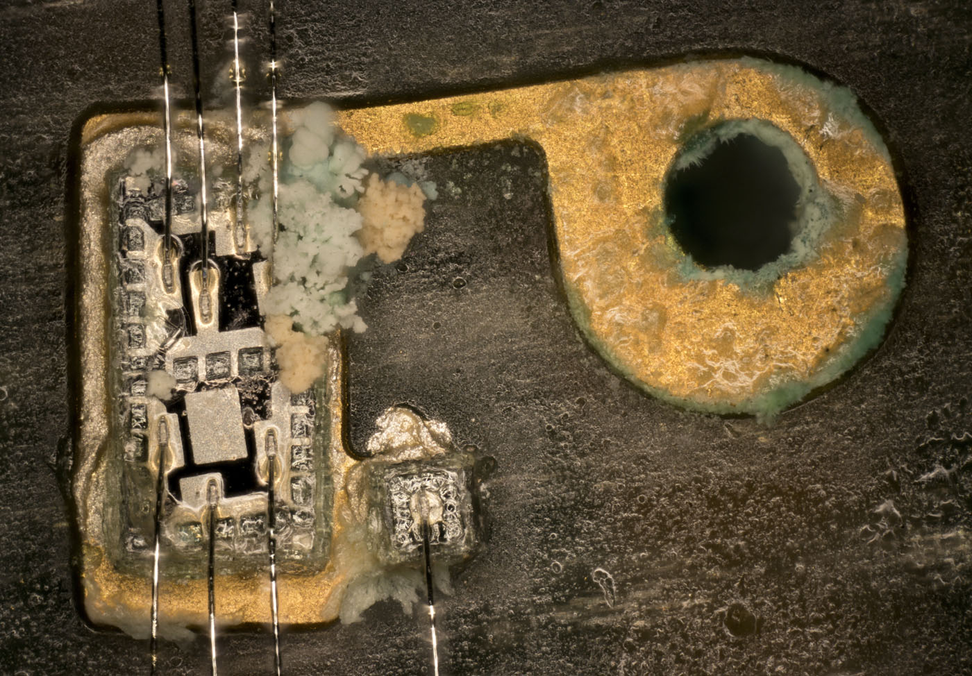 205C LED-Anzeige Beschichtung Beschädigung