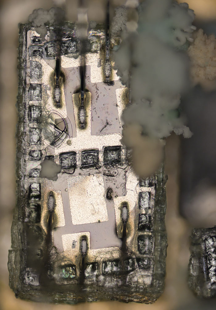 205C LED-Anzeige Die Reaktion Elektrolyt