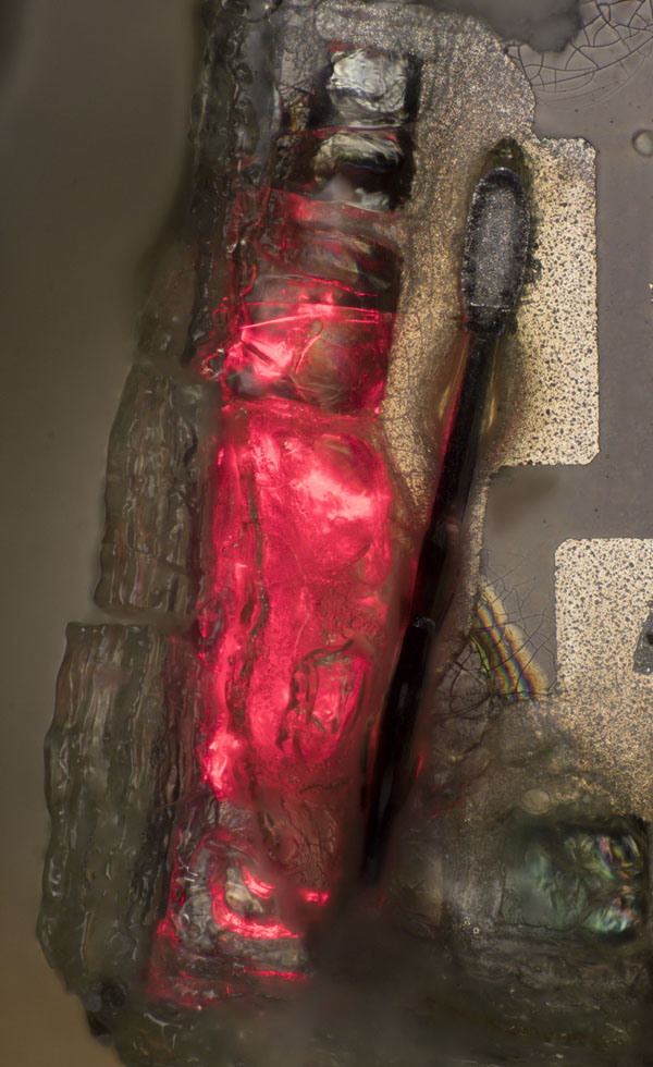 205C LED-Anzeige Die Reaktion Elektrolyt