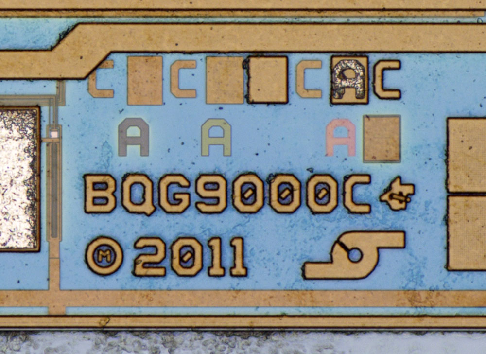 BQ40Z50 Logik Die Detail