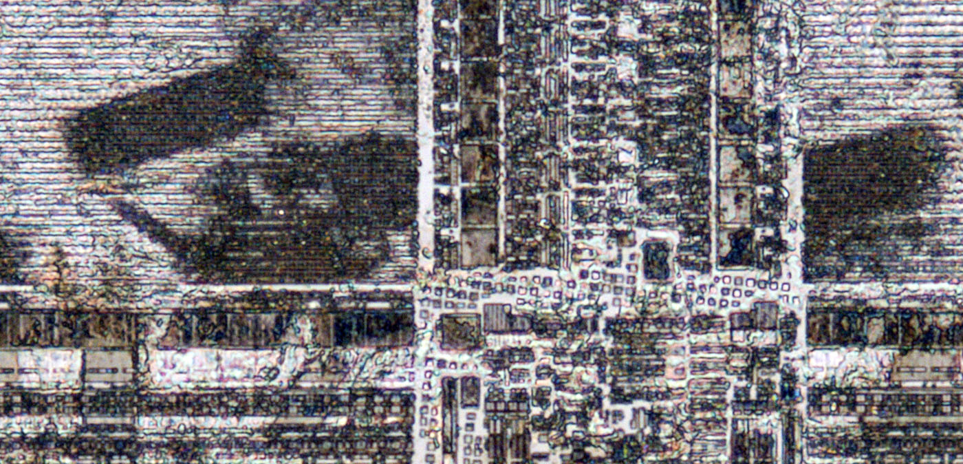 BQ41Z50 Logik Die Substrat Detail