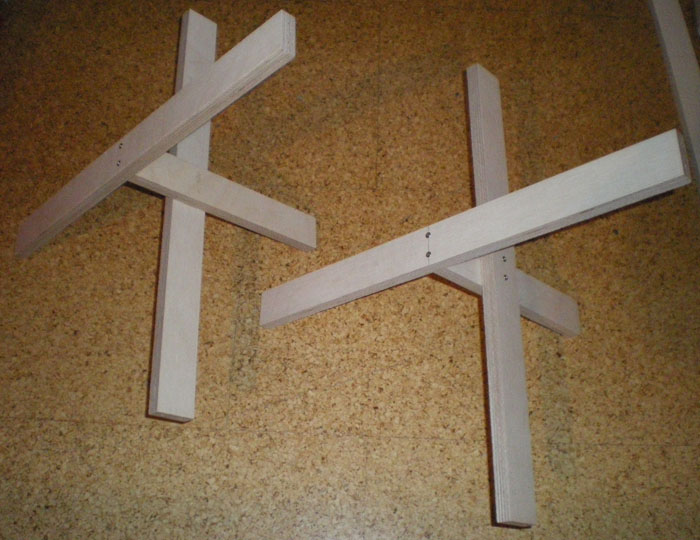 LMB-115N Verstrebungen