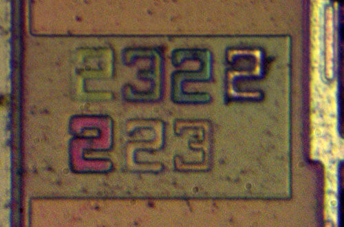 V4001 Die Detail