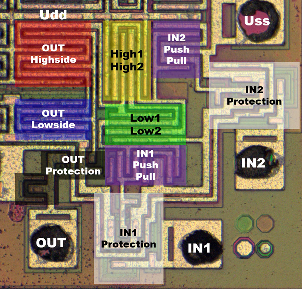 V4001 Die NOR Analyse