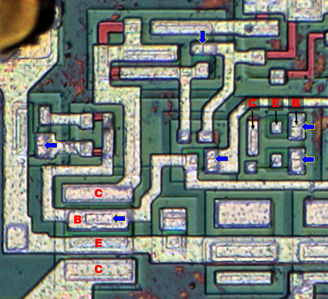 DL020D Die Detail Analyse