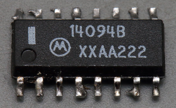 Motorola MC14094B 8Bit Schieberegister Motorola MC14094B 8Bit Schieberegister
