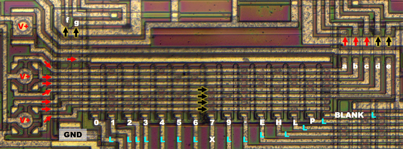 CA3161 Die Decodier-Matrix