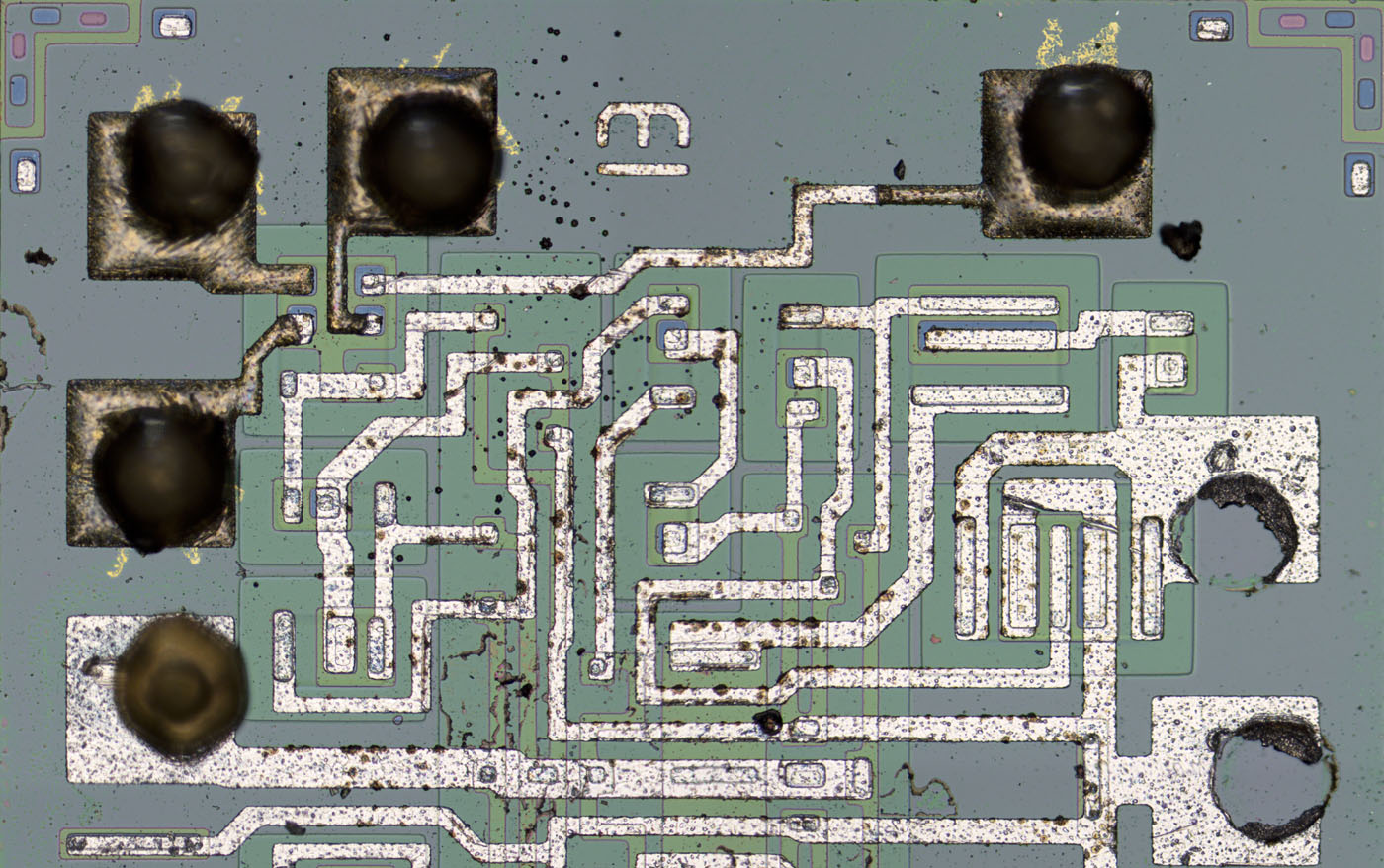 SN7413 Die Detail