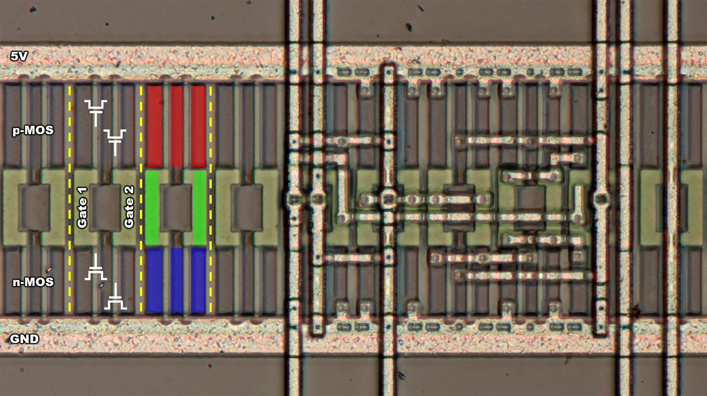 Ricoh 5GV094 Die Logikzeile