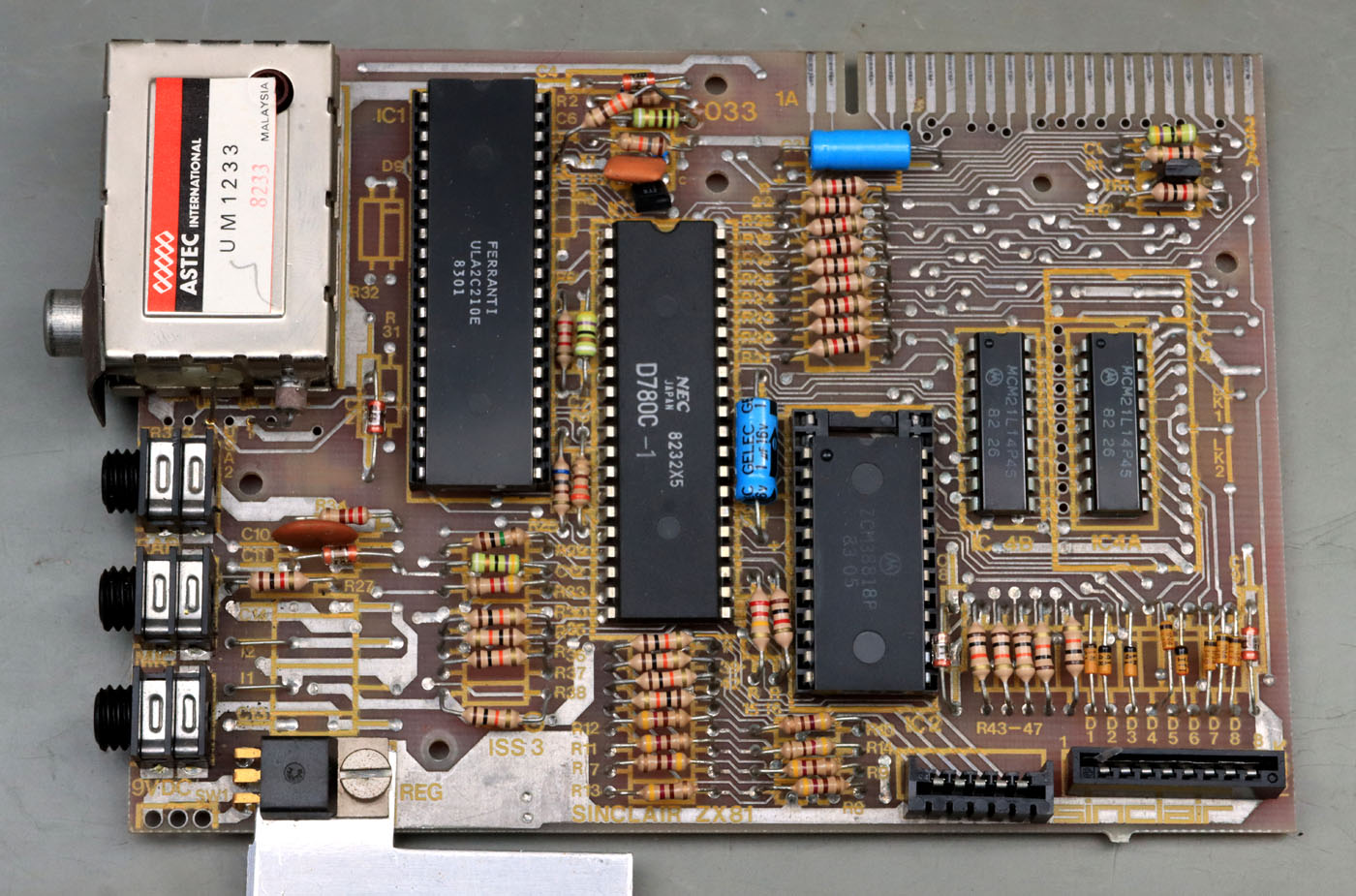 Sinclair ZX81 Platine