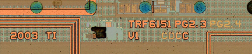 TRF6151 Die Detail