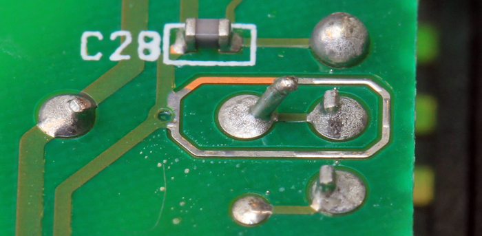 Logitech G9 Avago S6090 Laser Strom guard trace