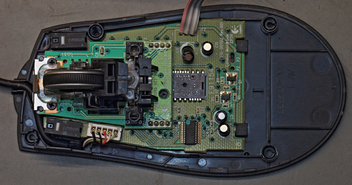 Logitech M500 Platine