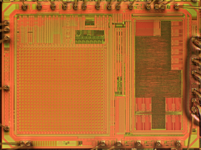 Logitech M500 Avago S7550 Die