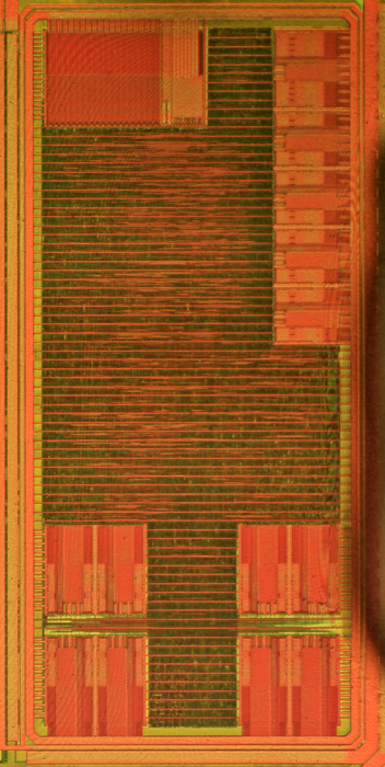 Logitech M500 Avago S7550 Die Detail