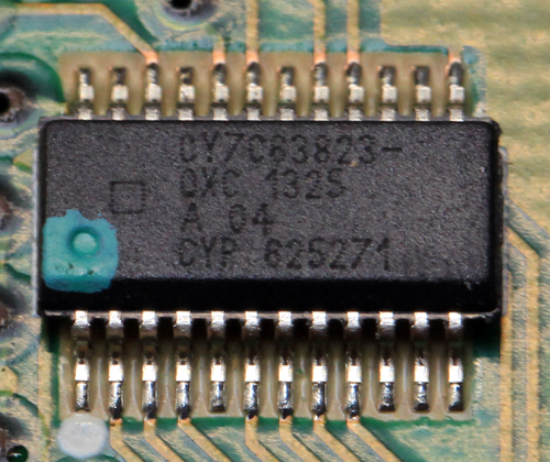 Logitech M500 Cypress CY7C63823