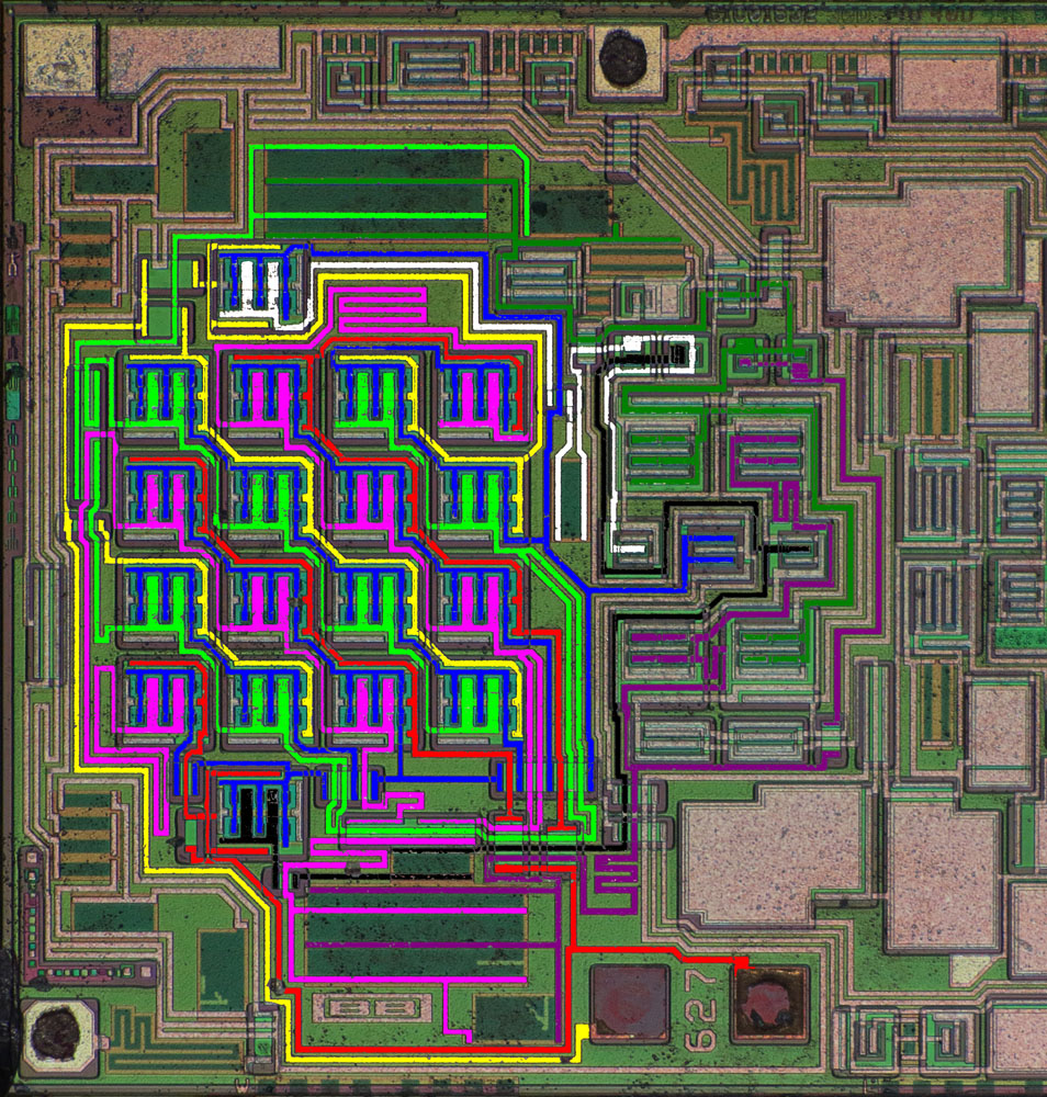 OPA627 Die Eingangsstufe