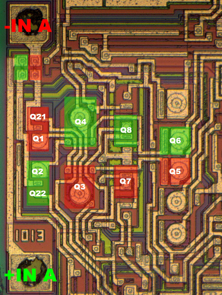 LT1013 Die Input