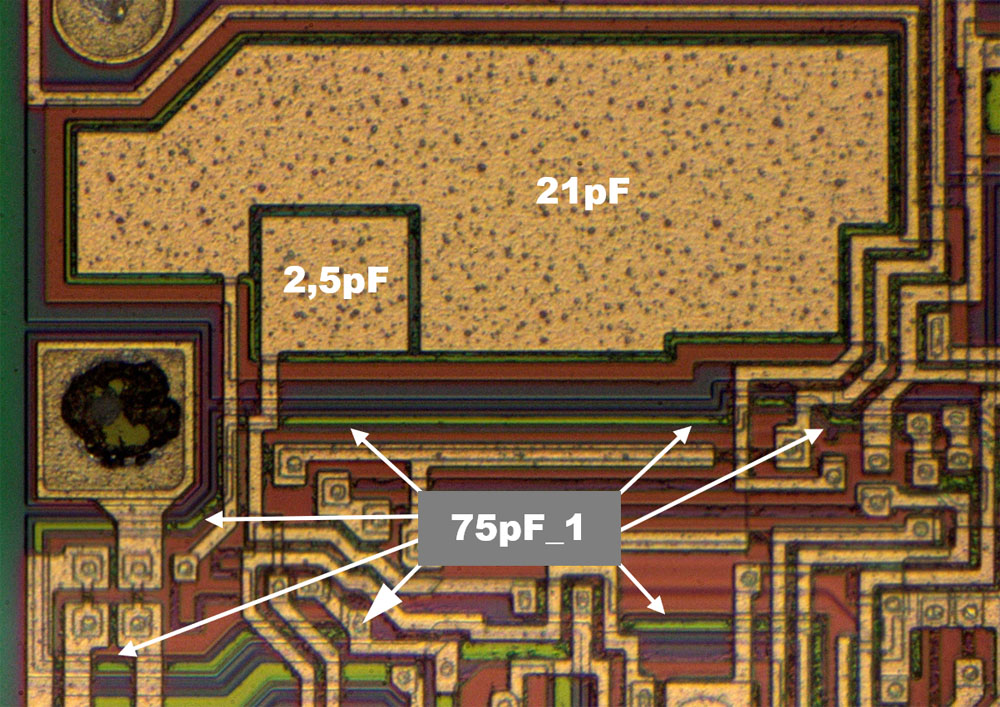 LT1013 Die Kondensatoren