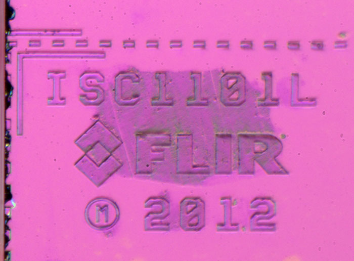 Flir Lepton 2.5 Kameramodul Abdeckung Detail