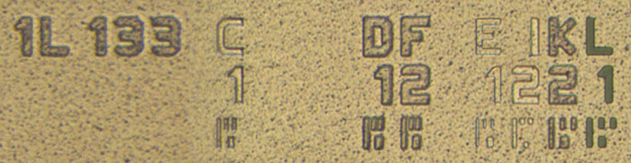 L133C Die Detail