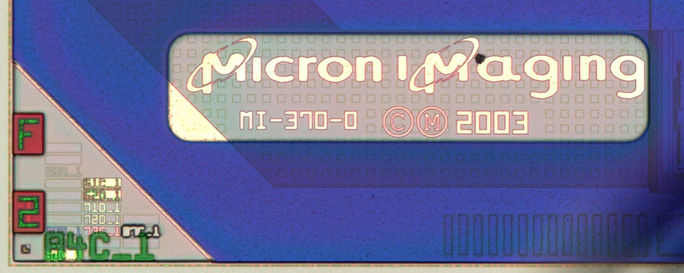 MT9V011 Die Detail