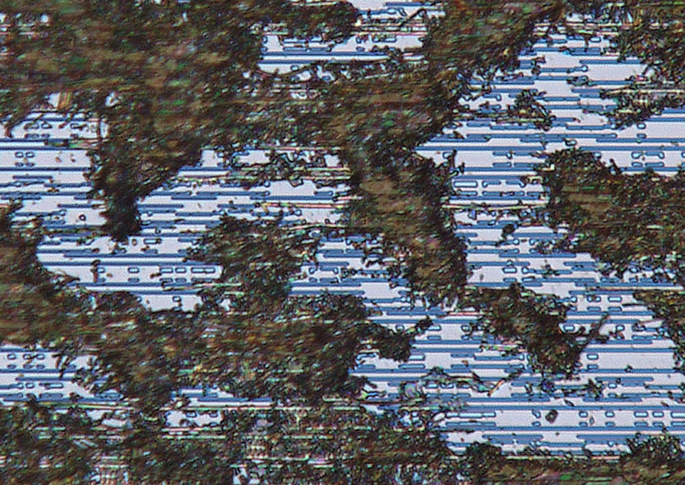 MT9V011 Die Substrat Logikbereich