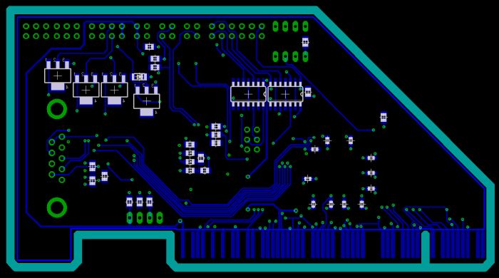 PCI-Karte Layout