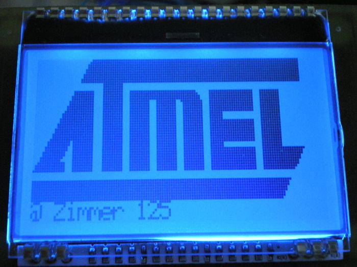 PCI-Karte LCD Bild Bildschirmschoner