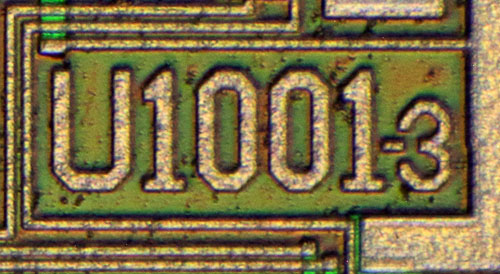 U1001 Die Detail