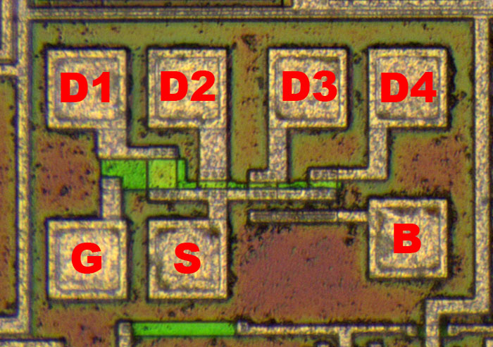 U1001 Die Detail