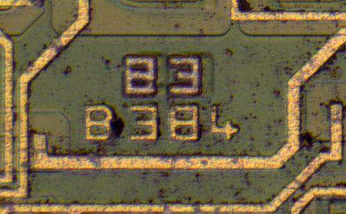 B384 Die Detail