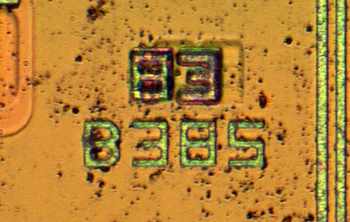 B385 Die Detail