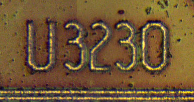 U3230 Die Detail