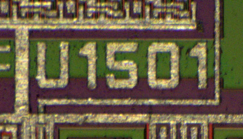 U1500PC001 Die Detail