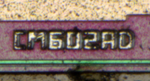 CM602 Die Detail