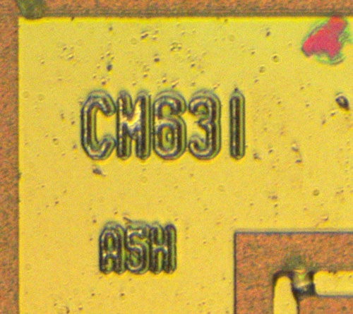 CM631 Die Detail