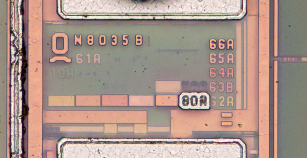 QN8075 Die Detail