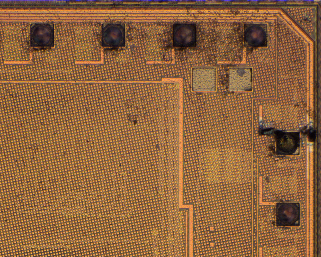 PGA411 Die Testpads