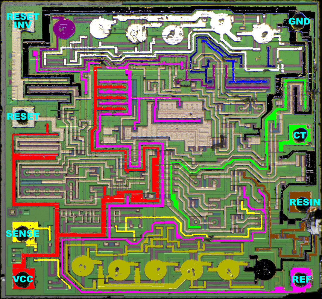 TL7705 Die Analyse