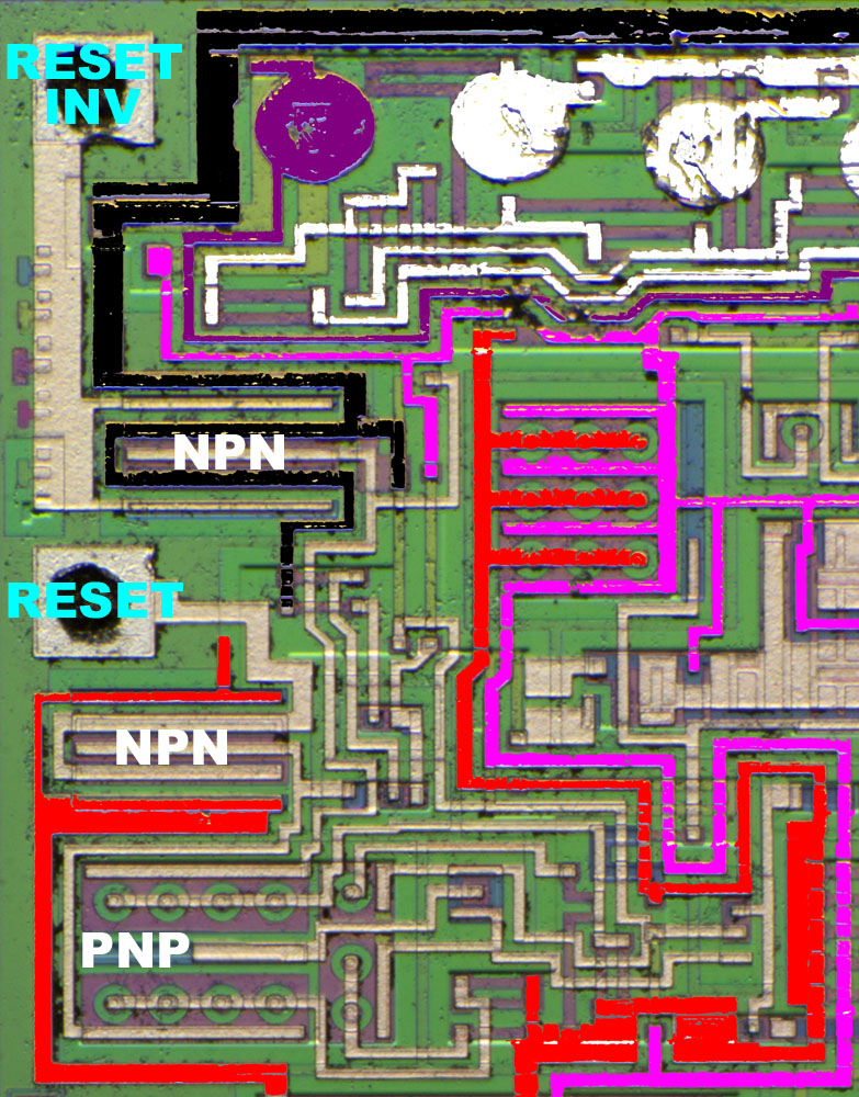 TL7705 Die Analyse Detail