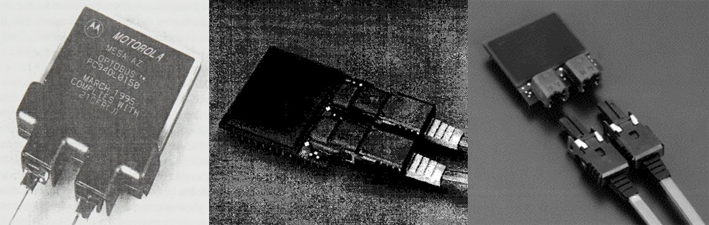IEEE Optobus Transceiver Aufbau Serienstand