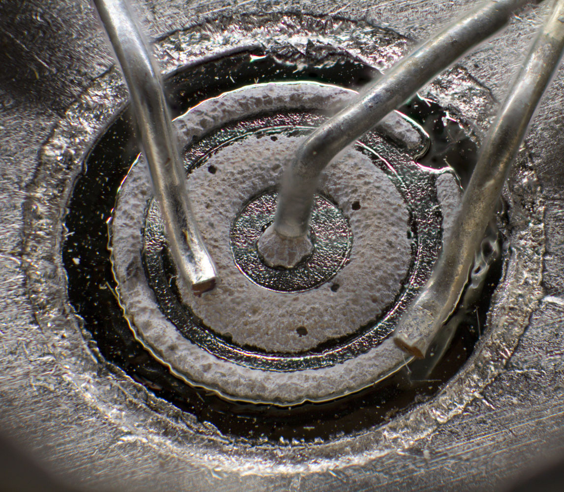 Philips AU103 Legierungstransistor Aufbau