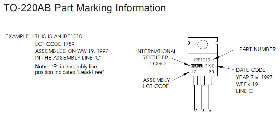 IRF3708 Datenblatt