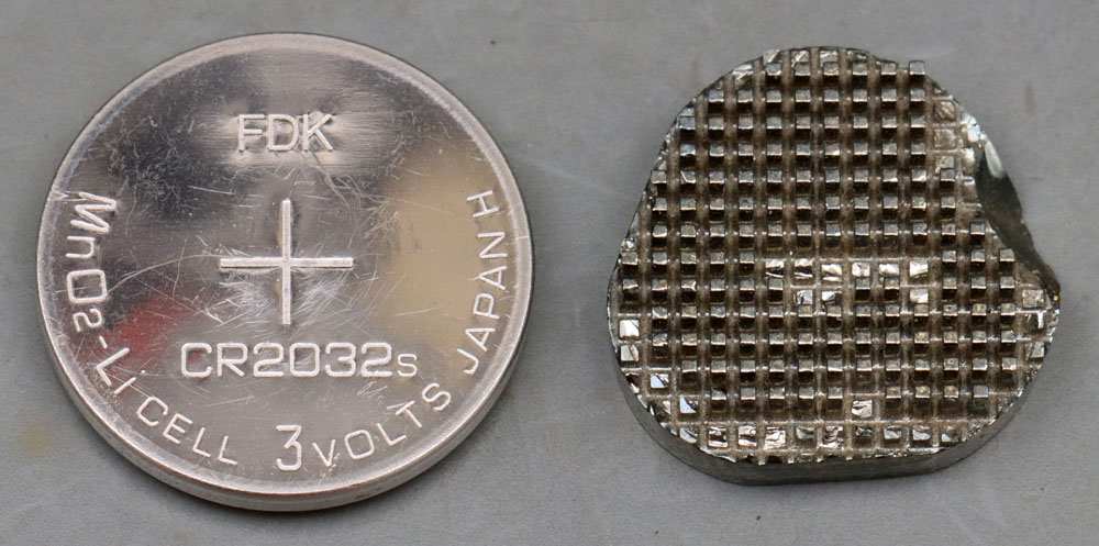 Germaniumkristall Rückschmelze