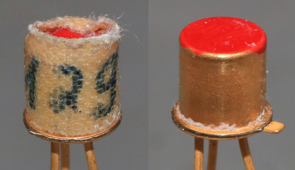 Silizium-Versuchstransistor