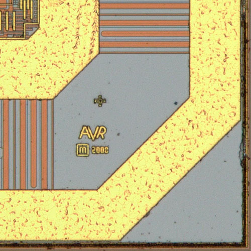 ATmega328P Die Detail